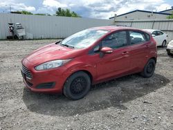 Salvage cars for sale from Copart Albany, NY: 2015 Ford Fiesta SE