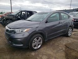 Salvage cars for sale at Woodhaven, MI auction: 2021 Honda HR-V LX