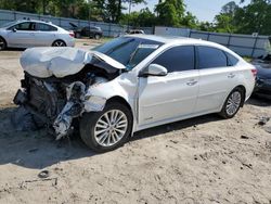 Salvage cars for sale from Copart Hampton, VA: 2013 Toyota Avalon Hybrid