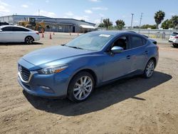 Salvage cars for sale at San Diego, CA auction: 2017 Mazda 3 Touring