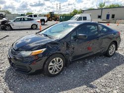 Honda Civic salvage cars for sale: 2015 Honda Civic LX