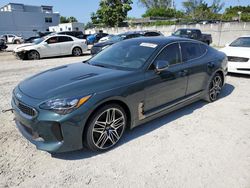 Salvage cars for sale at Opa Locka, FL auction: 2022 KIA Stinger GT2