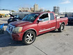 Salvage cars for sale from Copart New Orleans, LA: 2007 Nissan Titan XE