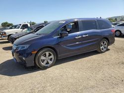 Salvage cars for sale at San Martin, CA auction: 2019 Honda Odyssey EXL