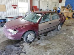 Toyota Corolla Vehiculos salvage en venta: 1998 Toyota Corolla VE