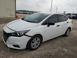 Salvage cars for sale at Temple, TX auction: 2021 Nissan Versa S