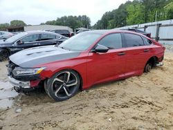 Salvage cars for sale at Seaford, DE auction: 2018 Honda Accord Sport