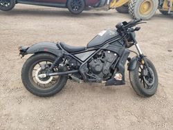 Salvage motorcycles for sale at Kapolei, HI auction: 2019 Honda CMX500 A
