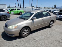 Salvage cars for sale from Copart Van Nuys, CA: 2006 Toyota Corolla CE