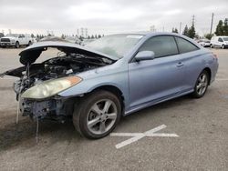 Salvage cars for sale from Copart Rancho Cucamonga, CA: 2004 Toyota Camry Solara SE