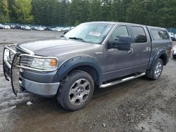 Salvage cars for sale at Graham, WA auction: 2006 Ford F150 Supercrew