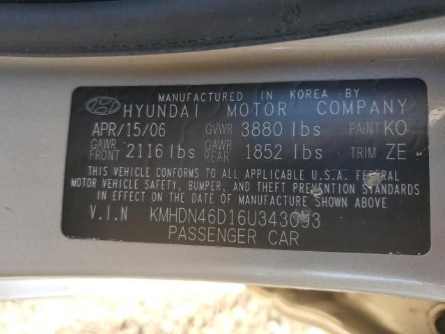 2006 Hyundai Elantra GLS