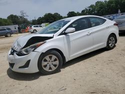 Salvage cars for sale at Ocala, FL auction: 2016 Hyundai Elantra SE