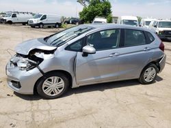 Salvage cars for sale at Woodhaven, MI auction: 2019 Honda FIT LX