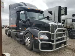 Salvage trucks for sale at Des Moines, IA auction: 2021 Peterbilt 579