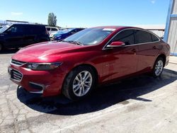 Salvage cars for sale from Copart North Las Vegas, NV: 2017 Chevrolet Malibu LT