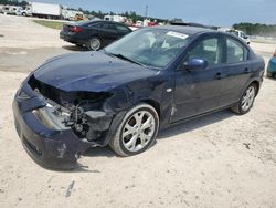 Salvage cars for sale from Copart Houston, TX: 2009 Mazda 3 I