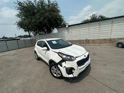 Salvage cars for sale at Grand Prairie, TX auction: 2018 KIA Sportage LX