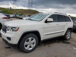 Salvage cars for sale at Littleton, CO auction: 2012 Jeep Grand Cherokee Laredo