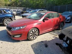 Salvage cars for sale from Copart Waldorf, MD: 2012 KIA Optima SX