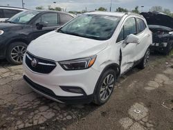 Salvage cars for sale at Woodhaven, MI auction: 2018 Buick Encore Essence