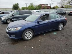 Salvage cars for sale at New Britain, CT auction: 2013 Honda Accord EXL