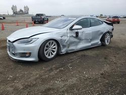 Salvage cars for sale at San Diego, CA auction: 2016 Tesla Model S