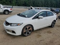 Salvage cars for sale at Gainesville, GA auction: 2015 Honda Civic SI