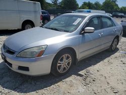 Honda Accord ex salvage cars for sale: 2006 Honda Accord EX