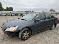 Salvage cars for sale from Copart Arlington, WA: 2007 Honda Accord LX