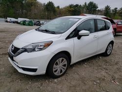 Salvage cars for sale from Copart Mendon, MA: 2018 Nissan Versa Note S