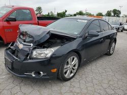 Salvage cars for sale at Bridgeton, MO auction: 2012 Chevrolet Cruze LTZ