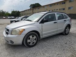 Salvage cars for sale at Opa Locka, FL auction: 2009 Dodge Caliber SE