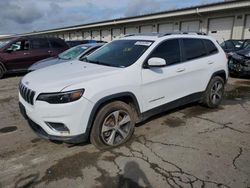 Salvage cars for sale at Louisville, KY auction: 2019 Jeep Cherokee Limited