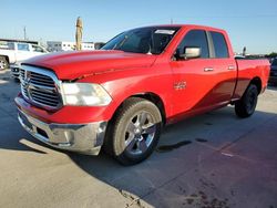 Salvage trucks for sale at Grand Prairie, TX auction: 2016 Dodge RAM 1500 SLT