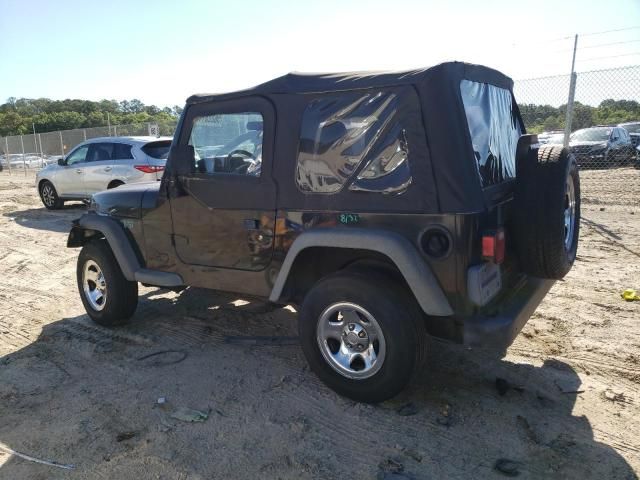 2002 Jeep Wrangler / TJ X