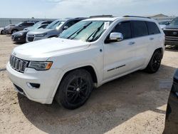 Salvage cars for sale at Houston, TX auction: 2018 Jeep Grand Cherokee Overland