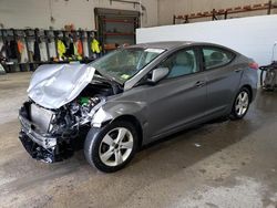 Salvage cars for sale from Copart Candia, NH: 2013 Hyundai Elantra GLS