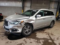 Salvage cars for sale from Copart Chalfont, PA: 2020 Infiniti QX60 Luxe