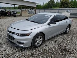Salvage cars for sale from Copart Memphis, TN: 2017 Chevrolet Malibu LS