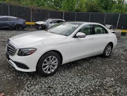 Salvage cars for sale at Waldorf, MD auction: 2020 Mercedes-Benz E 350 4matic