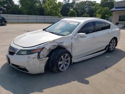 Salvage cars for sale from Copart Augusta, GA: 2013 Acura TL Tech