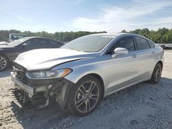 Salvage cars for sale at Ellenwood, GA auction: 2015 Ford Fusion Titanium