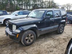Salvage cars for sale at North Billerica, MA auction: 2008 Jeep Liberty Sport
