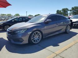 Vehiculos salvage en venta de Copart Sacramento, CA: 2017 Honda Civic LX