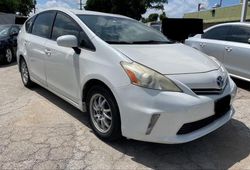 Toyota Prius v Vehiculos salvage en venta: 2012 Toyota Prius V