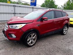 Salvage cars for sale from Copart Walton, KY: 2018 Ford Escape Titanium