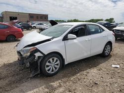Salvage cars for sale from Copart Kansas City, KS: 2014 Toyota Corolla L