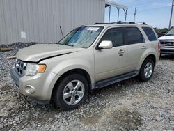 Salvage cars for sale at Tifton, GA auction: 2011 Ford Escape Limited