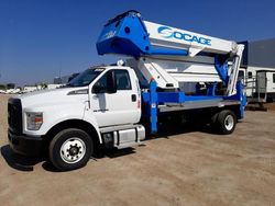 Salvage trucks for sale at Colton, CA auction: 2019 Ford F650 Super Duty